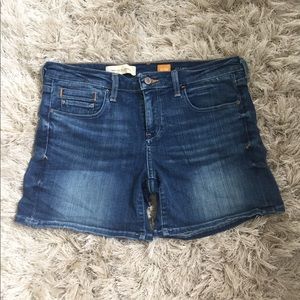 Anthropologie Pilcro & Letterpress jeans shorts